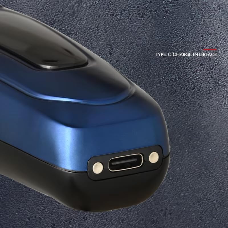 Image of WMARK NG-8060 Premium Metal Body Hair Clipper 10000H+ Brushless Motor(Bldc) Powder Metallurgy 440C Stainless Steel Fade Blade 7800 Rpm Motor 2500 Mah Battery 5 Adjustable Taper 8 Guide Comb, Model 29