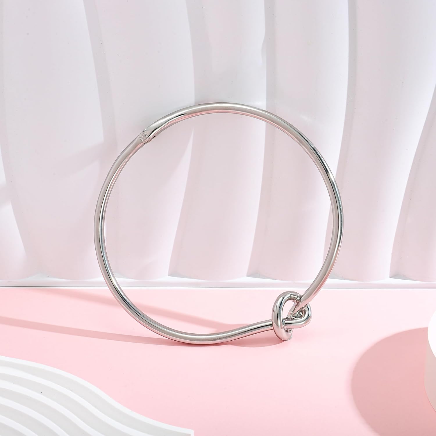 Gold Silver Chunky Choker Necklace For Women Waterdrop Choker Collar Necklace Bold Statement Necklaces Spring Hinged Open Necklaces Trendy Jewelry - Image 5