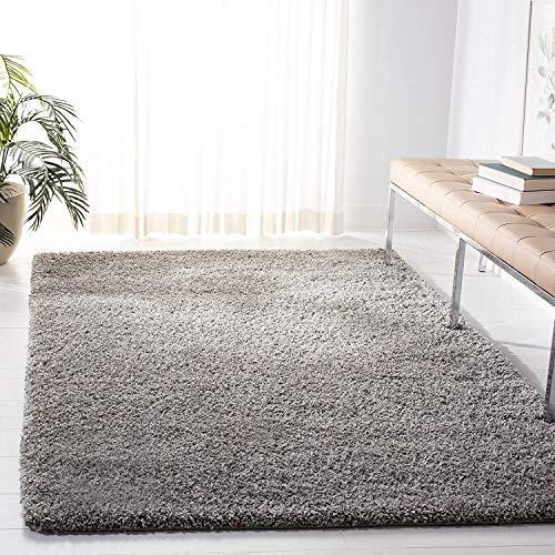 Image of Shaggy Super Soft Carpet for Home & Living Room Size - 5 X 7 Ft (Silver)