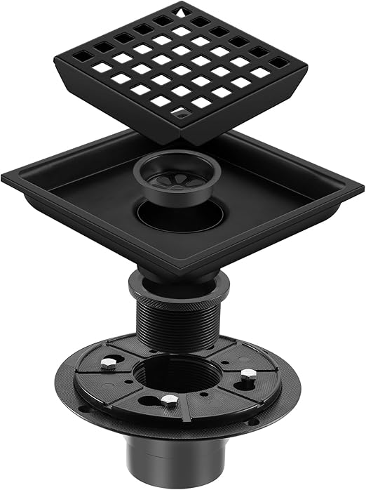 WEBANG SHOWER FLOOR Drain Base Flange With Adjustable Ring And Rubber - View #9