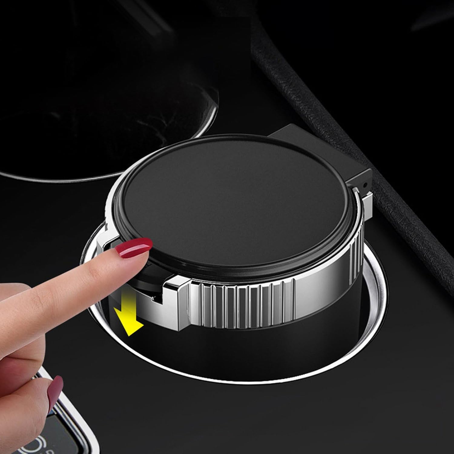 ashtray stand Car Ashtray Metal Ashtray Portable Ashtray for Car with Lid and Led Light Outdoor Indoor Home Office Decoration Bar Cafe Hotel ashtray