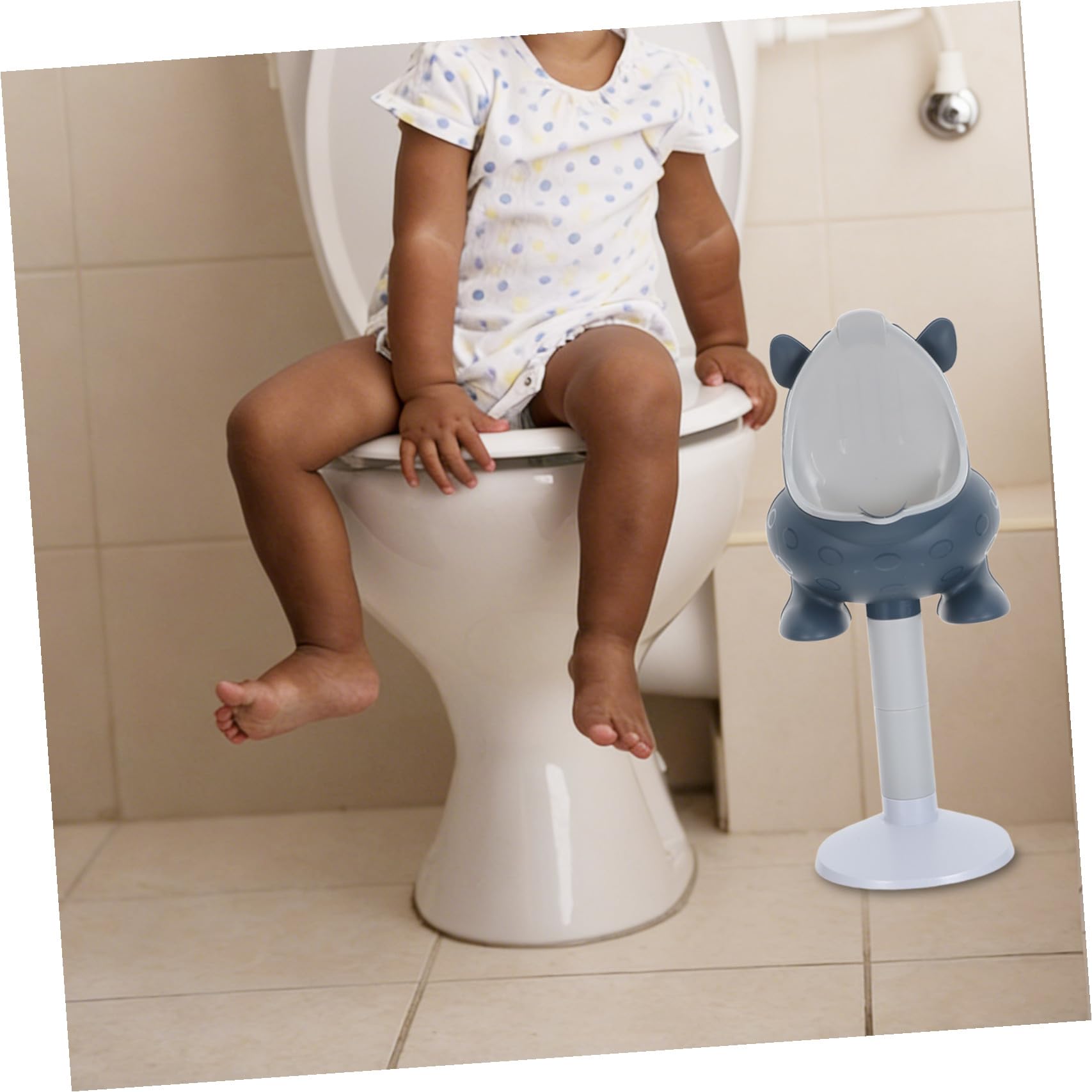 Orinal Infantil para Niños Altura Ajustable y Montaje en Pared