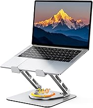 Laptop Stand for Desk 360° Flexible Rotating, Ergonomic A...
