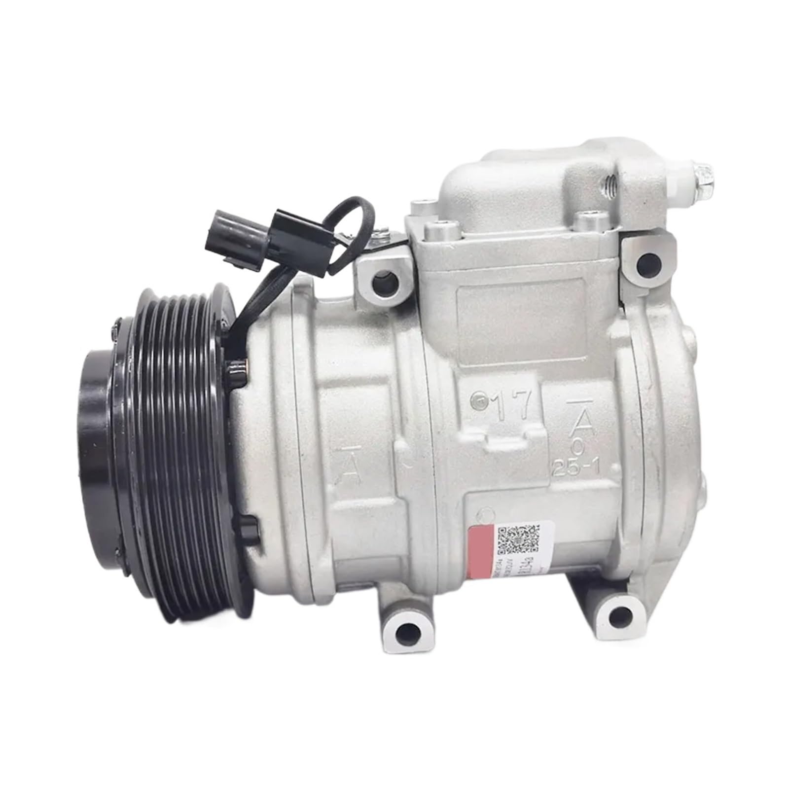 Pyqmztrv One Color Ac Air Conditioning Compressor，Compatible For Ssangyong Rexton Rodius 2.7 Xdi 2004 2005 2006 2007 10Pa17c 6652300011 6652300211 180500390A