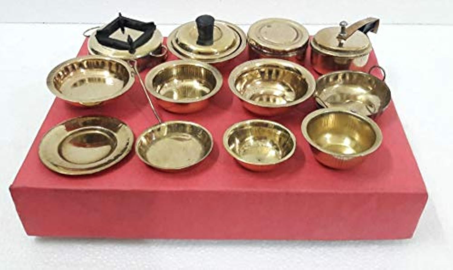 See full amazon price history chart for A V GIFTS AND HANDICRAFTS Brass (Sheet) 12 Pieces Miniature Kitchen Set/bhatukali/Toy Set for Kids A V GIFTS AND HANDICRAFTS Brass (Sheet) 12 Pieces Miniature Kitchen Set/bhatukali/Toy Set for Kids (B07XDV5J9H) Amazon Price History, Amazon Price Tracker