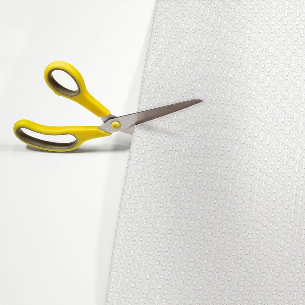 OLIVO.shop Schubladenmatte, nicht klebend, rutschfest, transparent, Rolle zum Schutz von Schubladen, Küche, Kühlschrank, Schränke, Regale Crystal (50 x 1500 cm)