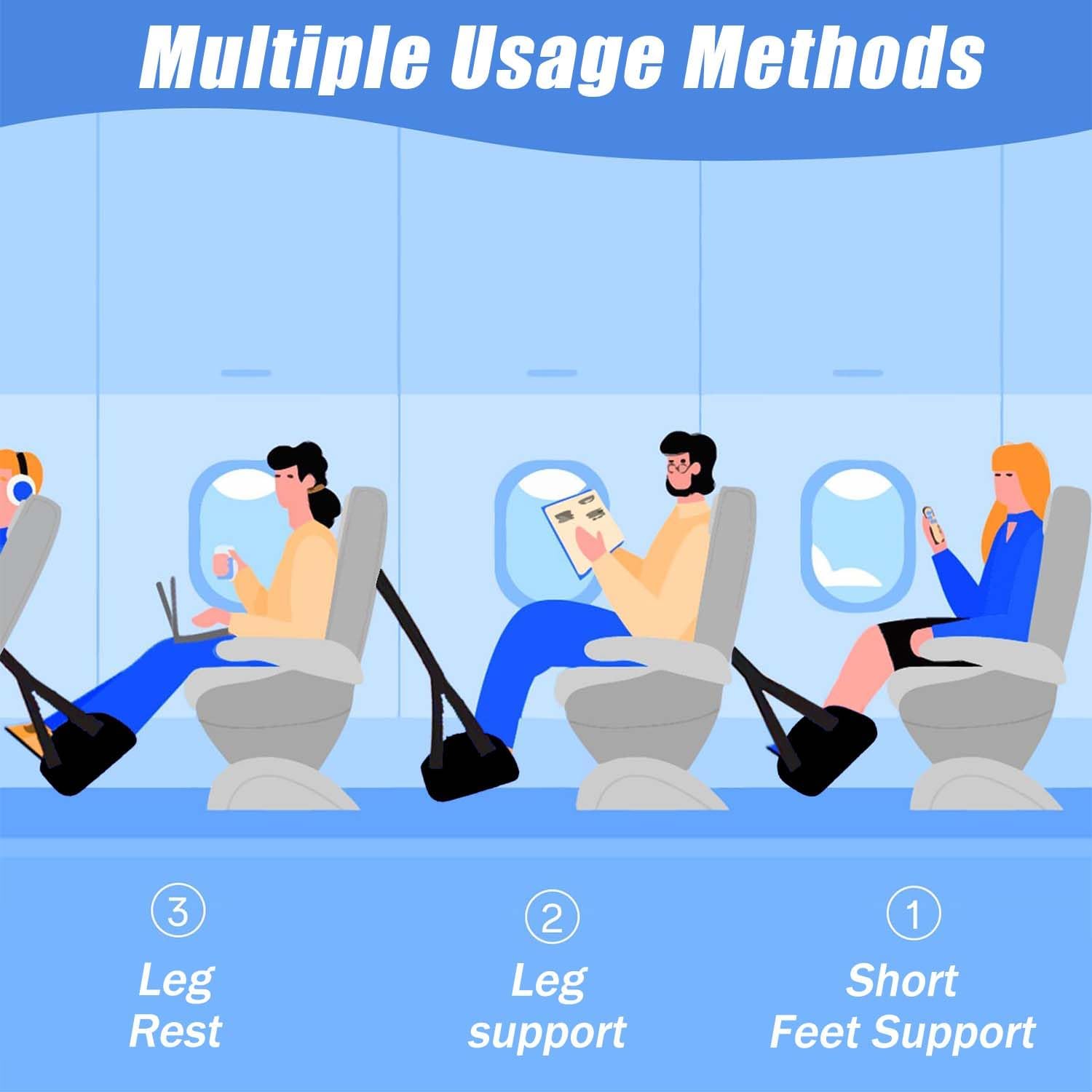 Entspannt reisen: Die perfekte Fußstütze für Ihr Flugzeugabenteuer