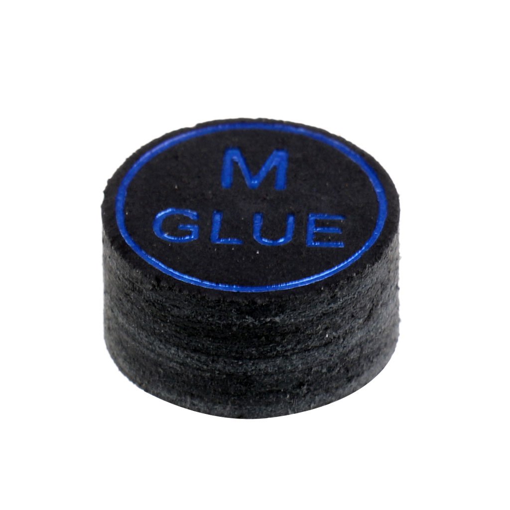 Pigskin Leather Billiard Pool Cue Tips Black 11mm Soft