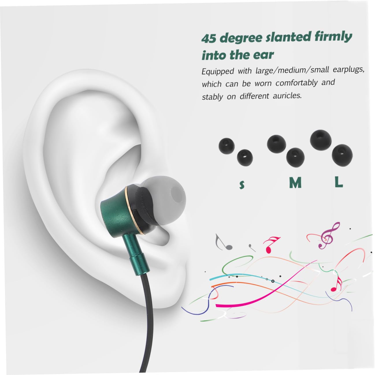 Gatuida 2pezzi Cuffie In-ear Usb-c Con Controllo Volume e Microfono Design Ergonomico e Materiale Skin-friendly Ottima Isolamento Sonoro Per Uso Quotidiano e Intrattenimento Compatibili