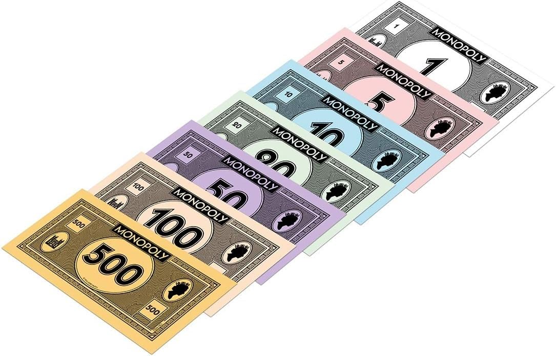 HM Queen Elizabeth II Monopoly Jeu de société, tournez les moments clés de la vie de Sa Majesté, collectionnez la résidence royale, les chevaux, les corgis et les mariages, le jeu de propriété rapide