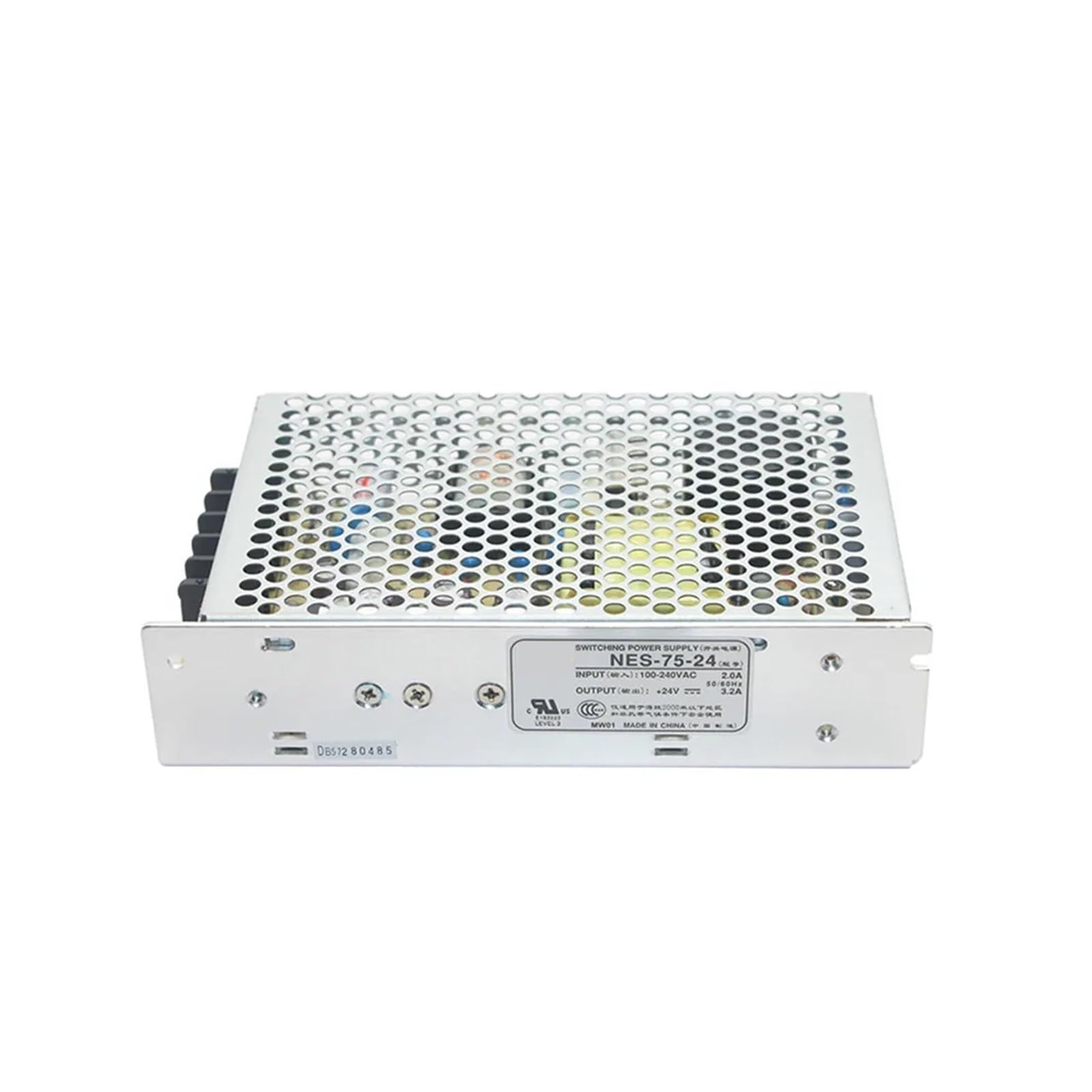 Uniwersalny zasilacz impulsowy 24 V 3,2 A 75 W Sterownik transformatorowy do kontrolera Jednowyjściowy zasilacz DC Wszechstronny i wydajny
