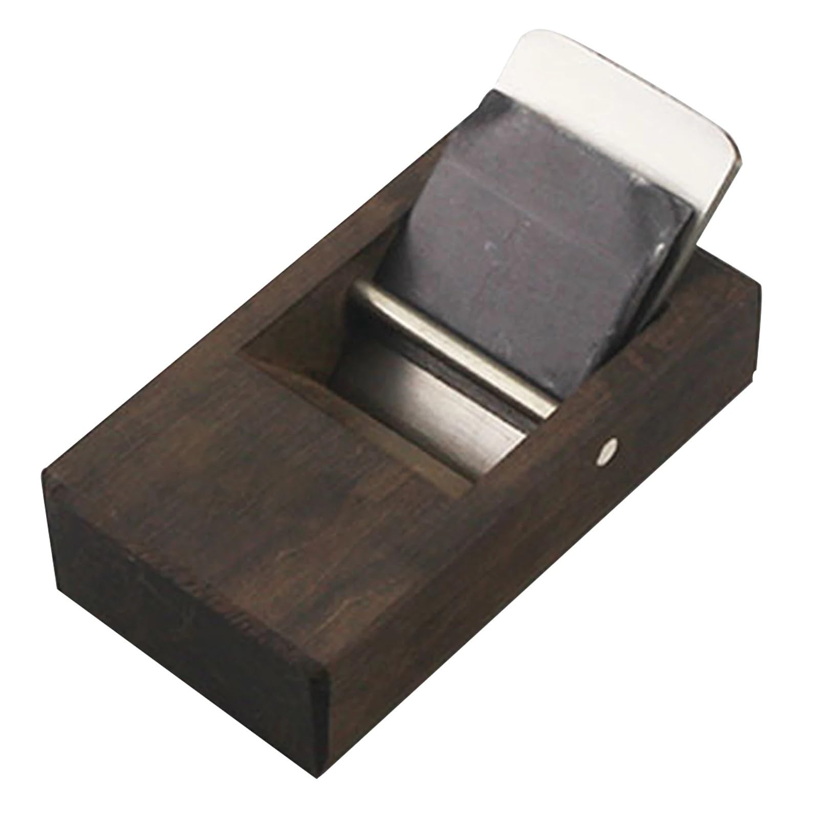 Seveqis Brown Planer, Planer Edge Flat Drawing Square Plane Trimming Shaving Machine Pull Easy Cutting Sharpening Desktop(180Mm)