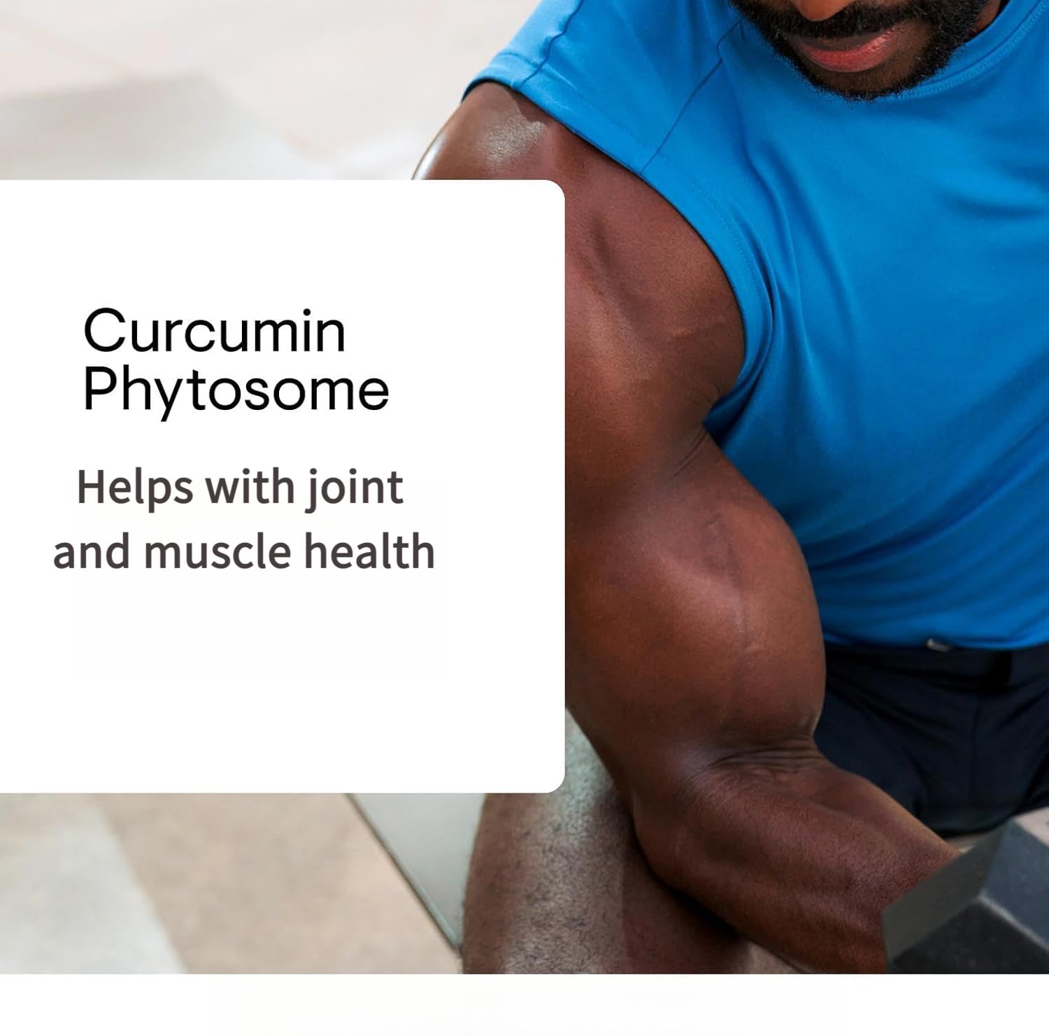Curcumin-Phytosom, hilft bei der Muskelregeneration, unterstützt Gehirn und Nerven, fördert den Stoffwechsel und erhält ein jugendliches Aussehen