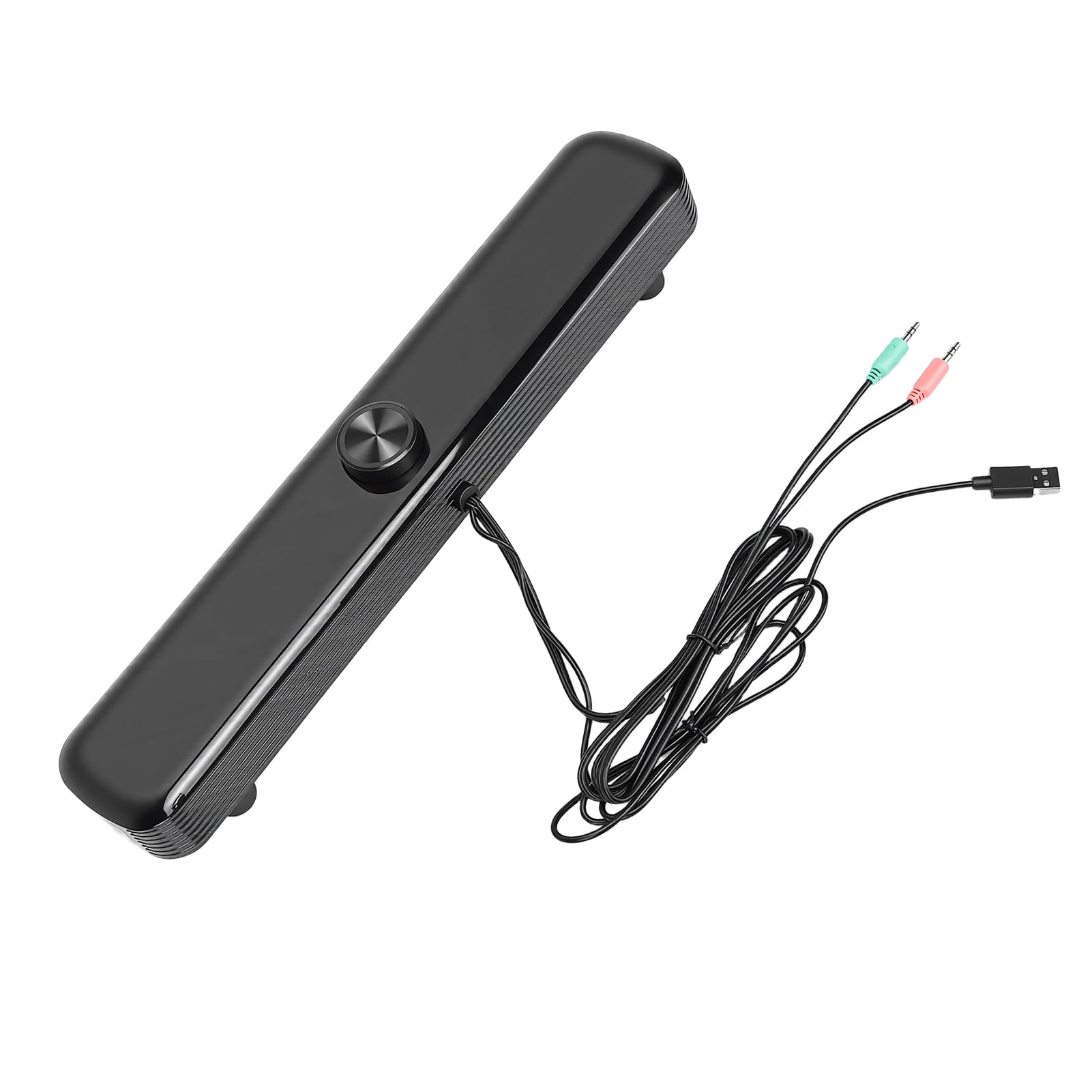 Altoparlante da Scrivania per Laptop con Audio 3D Ad Alto Rendimento Ed Effetti Luminosi Unici per Uso Personale e Streaming, Design ABS Resistente, 1 unità