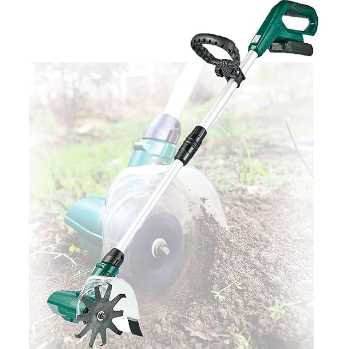 Buy Electric Rotavator,20v Electric Cordless Hand Tiller Cultivator,Garden Tiller With