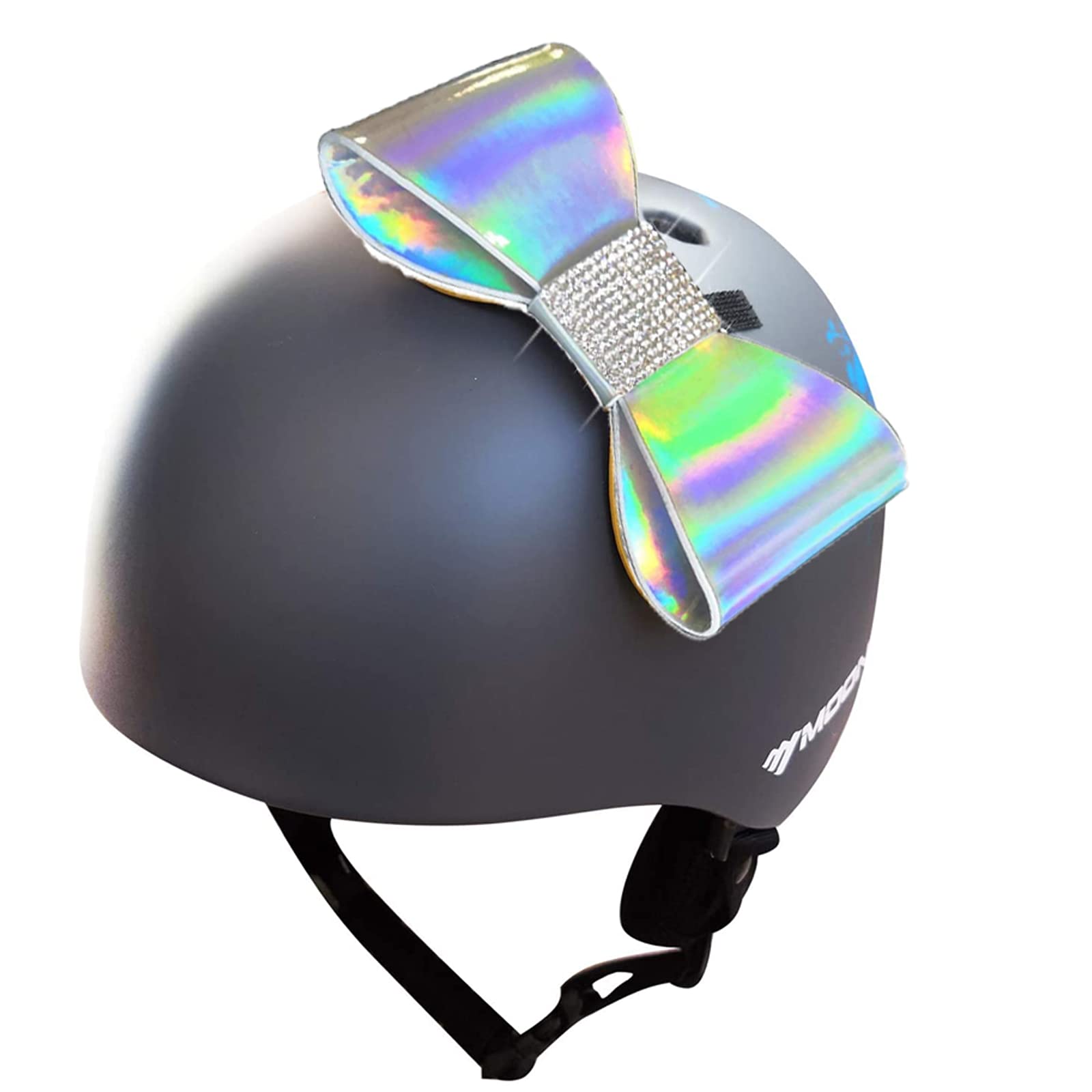 3T-SISTER Bow Knot for Helmet Windshield Decoration, Accessories for Bike Motocross Full Face Biker Helmet (Not Included) (Colorful)
