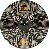 Meinl Cymbals Classics Custom Dark Crash-Ride — 22 Zoll (Video) Schlagzeug Becken (55,88cm) B12 Bronze, Dunkles Finish (CC22DACR)