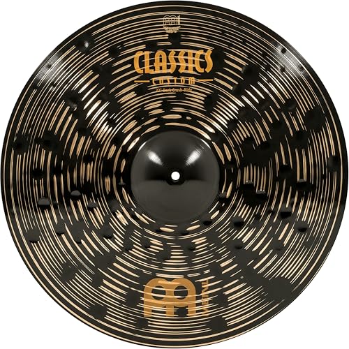 Cymbale Crash-Ride 22 pouces Meinl Classics Custom Dark CC22DACR en bronze B12