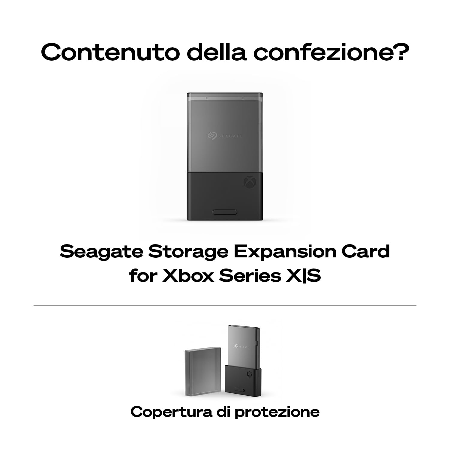 Seagate Expansion Card per Xbox Series X/S, 1TB, esterno NVMe SSD (STJR1000400)