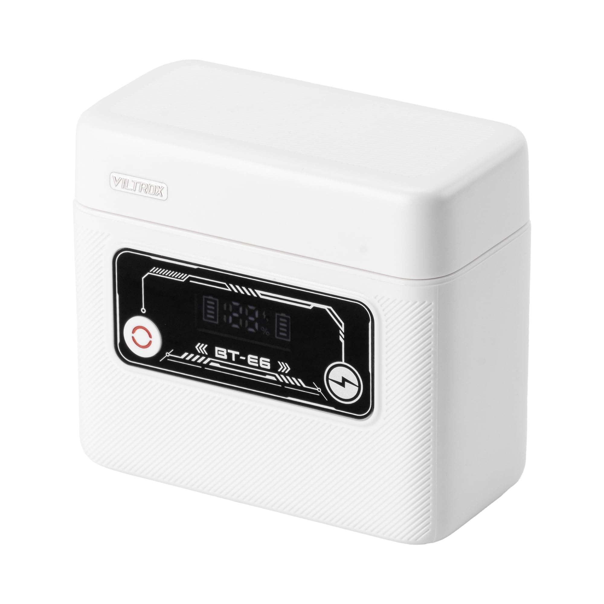 VILTROX LP-E6N LP-E6P LP-E6NH Camera Batteria Caricabatterie,5500 mAh 30W hub ricarica rapida per Canon LP-E6P LP-E6NH,40,7Wh USB-C caricatore con schermo per Canon EOS R EOS 90D EOS R6