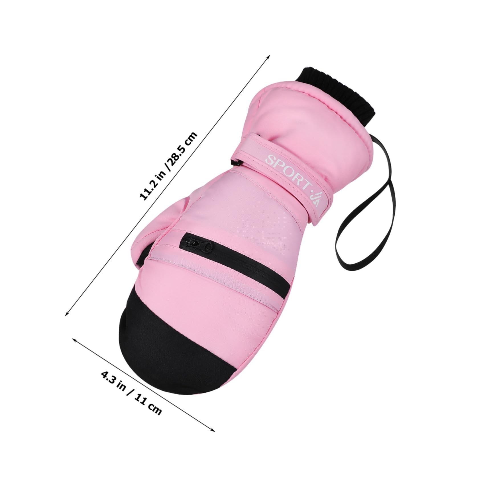 TOYANDONA Guantes Térmicos Impermeables y Cortaviento para Trabajo y Esquí con Pantalla Táctil Cálidos y Flexibles para Hombre y Mujer Talla XL