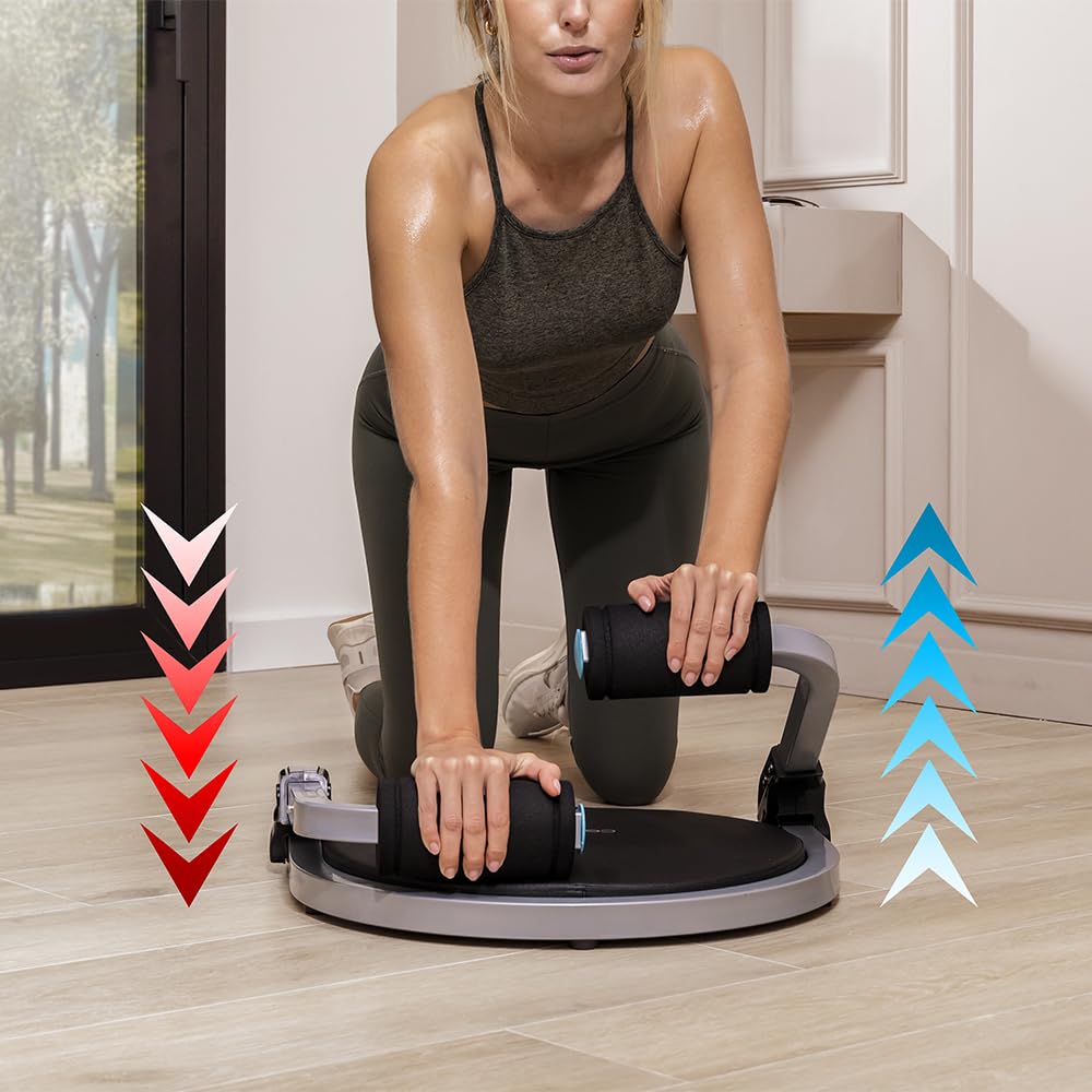 Cecotec Piattaforme di Fitness - Piattaforma Multiesercizi Drumfit MultiTrain 6000. 6 Tipi di Esercizi in 1, Sistema di Rimbalzo Assistito, 4 Livelli di Intensità, Antiscivolo e Resistente, Pieghevole