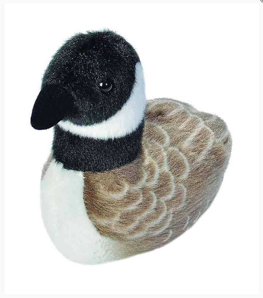 Wild Republic Canada Goose Plush, Multicolor, 5 inches