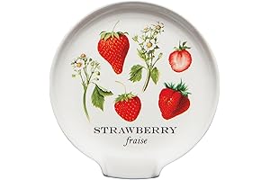 NOW DESIGNS Vintage Strawberries Spoon Rest for a Sweet Addition to Your Kitchen