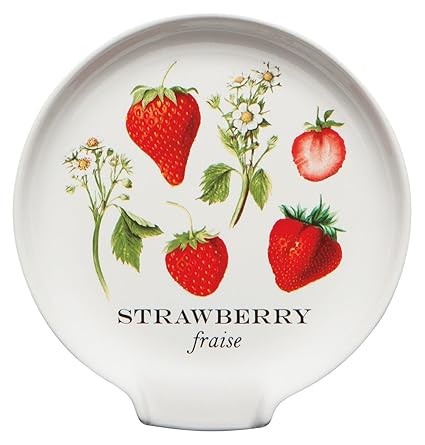 NOW DESIGNS Vintage Strawberries Spoon Rest, 1 EA'
