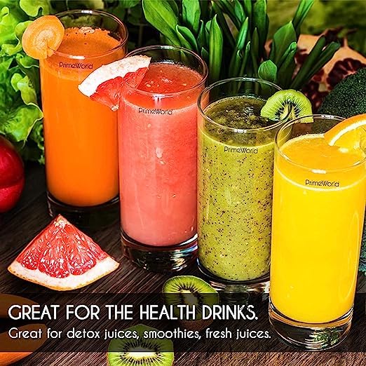 Image of Sharma Enterprises Premium Transparent ADB Glasses,Beer Juice Mocktail Lassi,Glasses for Better Head Retention, Aroma and Flavor,Crystal Glass Juice Tumbler,300 ml, Set of 4 G