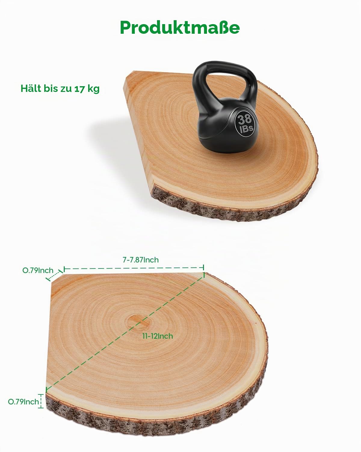 Schwebende Eckregale (3 Stück Holz-Eckregal, rustikale Eckregale, Wandregal, Eckregal für Dekoration/Aufbewahrung/Küche/Schlafzimmer/Büro/Wohnzimmer