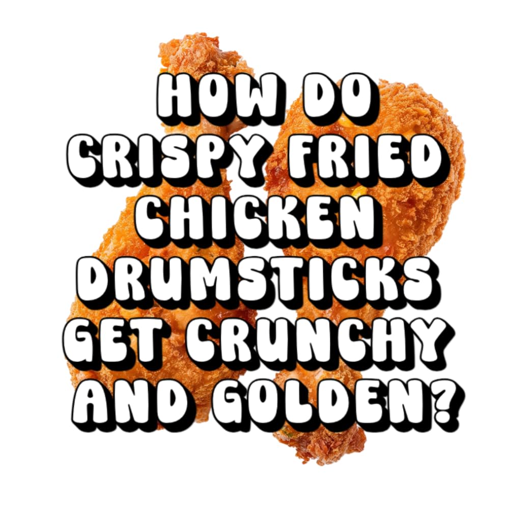 How Do Crispy Fried Chicken Drumsticks Get Crunchy and Golden?
