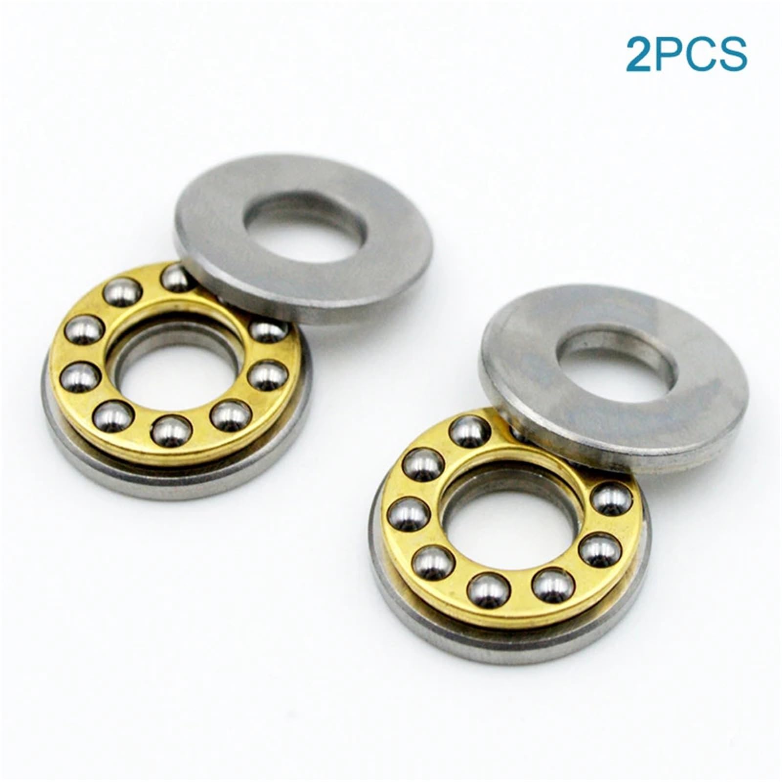 2 x łożysko kulkowe wzdłużne F3-8M, F5-10M, F6-12M, F8-22M, F8-14M, 16M, F10-18M i F12-21M.(F6-11M 6x11x4.5)