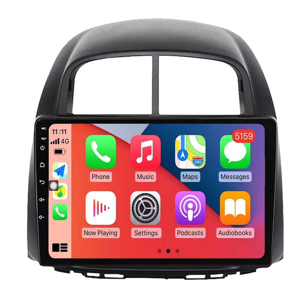 RoverOne Autoradio CarPlay Head Unit per Subaru Justy Perodua Myvi per Toyota Passo Daihatsu Boon Sirion Android Touch Screen Sat Navi Bluetooth WiFi Radio Player