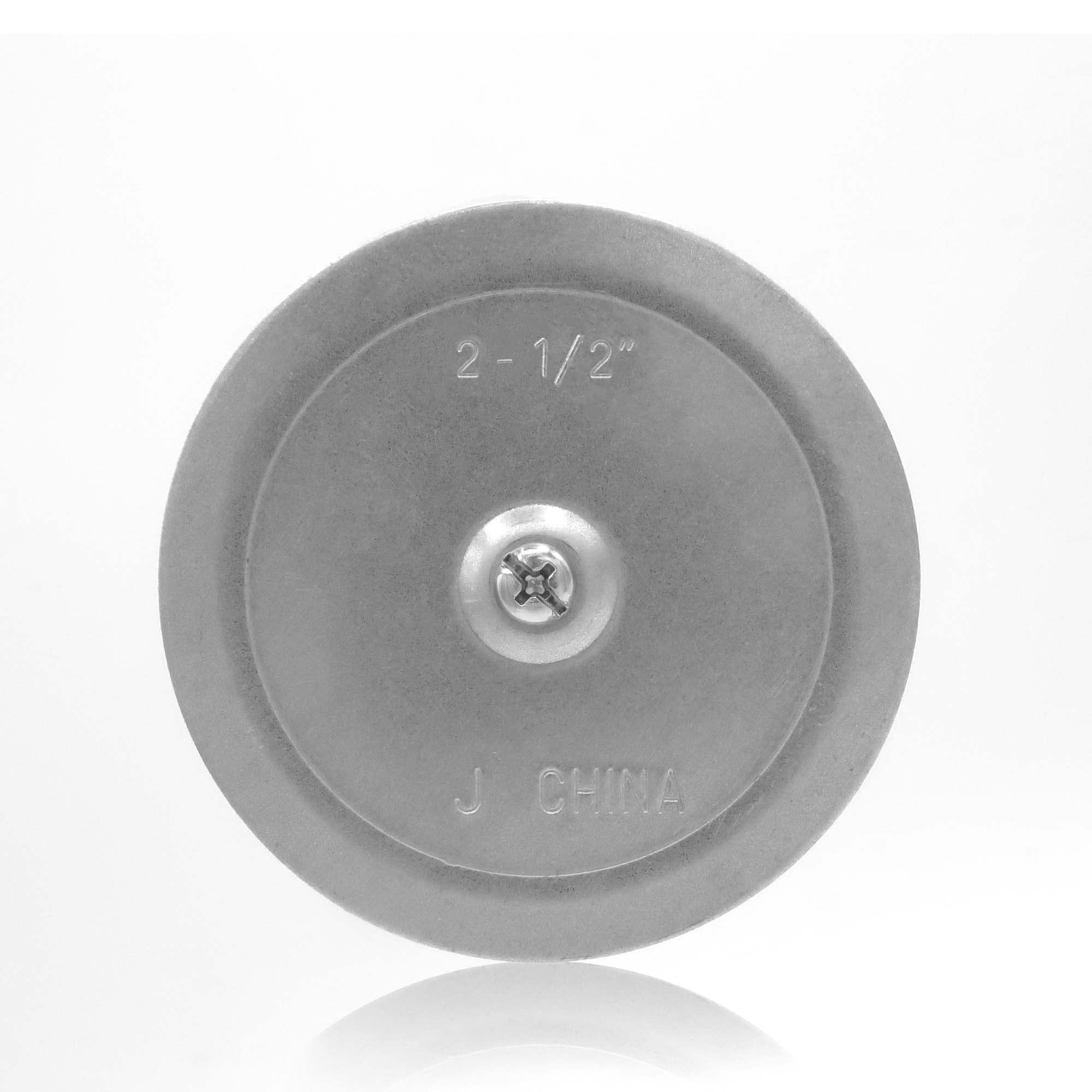 Airmont Products AP-12056, Pre-Assembled Knockout Seal, Set Screw and Bar, 2-1/2 Inch Trade Size, Cover Unused Holes in Electrical Boxes, Galvanized Steel, Corrosion Resistant, Airtight, Dust-Tight