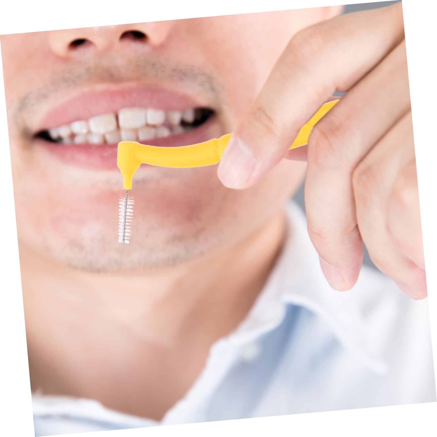 FRCOLOR 250pezzi Spazzolini Interdentali Portatili Custodia Protettiva Spazzole Per Pulizia Profonda Dei Denti Facili Da Trasportare Design Versatile Per Uso Quotidiano Vari