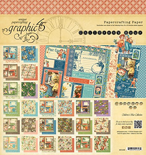 Graphic 45 Children's Hour Pad, 8 x 8