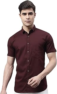 Majestic Man Men's Cotton Slim Fit Shirt