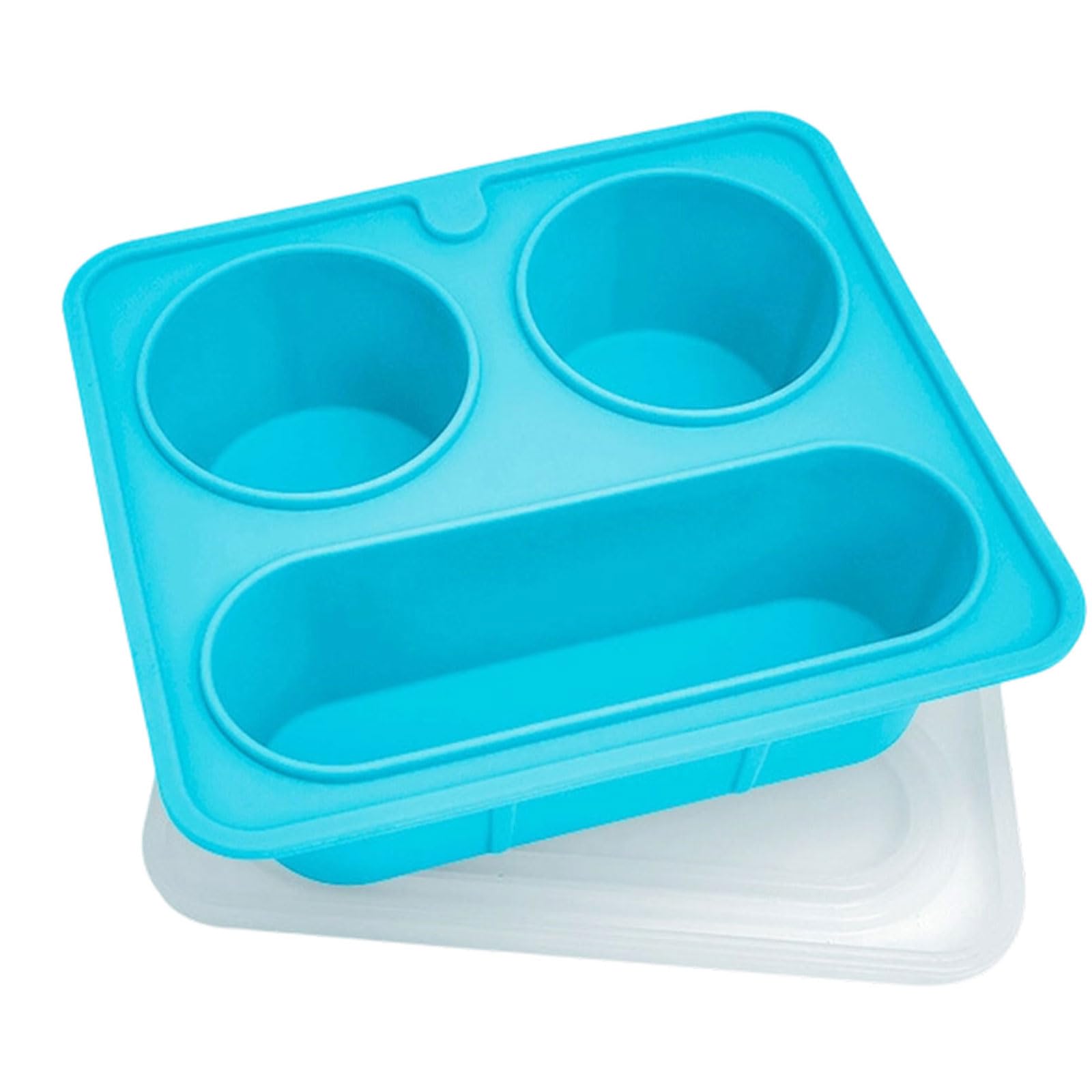 APGLSXY Sturdy Cooks Grade Silicone Ice Maker with Sturdy Lid Ensures Mess Release Preparation for Bartenders and Hosts Drink Molds