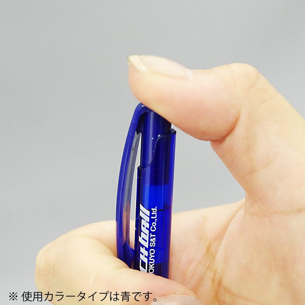 Kokuyo smooth ballpoint pen (K2)Mach ball knock formula 10 pieces red K2PR-NB207RX10