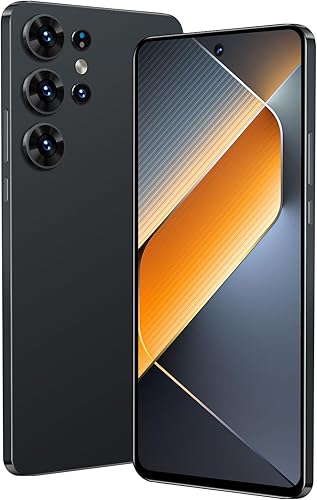 Teléfono Android 4G Lte, 3 GB + 128 GB de memoria, pantalla HD de 6.56 pulgadas, teléfono celular desbloqueado Dual-SIM, procesador Otca-core, Negro