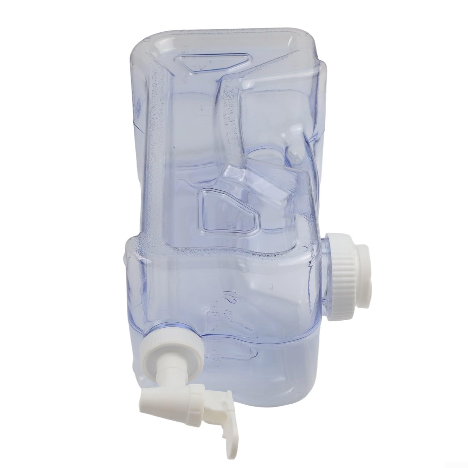 Dispensador de agua de plástico de 37 5 litros de capacidad con grifo, tanque de bebidas reutilizable diseñado para almacenamiento en refrigerador con mango ergonómico para servir bebidas (3.8 L)