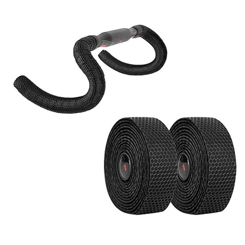 Miniatura 1 de BESTYMXY Cintas de manillar de bicicleta de carretera, cinta profesional para manubrio de bicicleta, envolturas de mango de ciclismo de carreras, 2