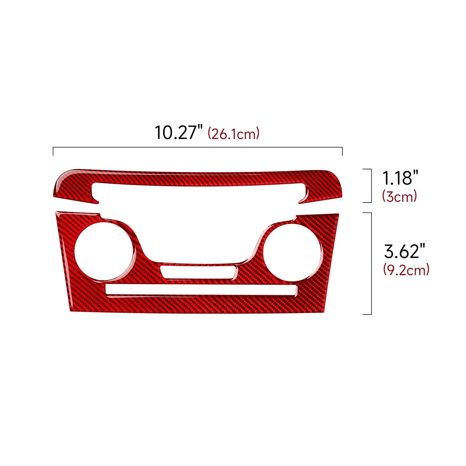 Pasuje do Dodge Charger 2011-2014 konsola środkowa samochodu z włókna węglowego klimatyzator przełącznik głośności Panel wykończenia Auto akcesoria do przycinania straż zestawy naklejek