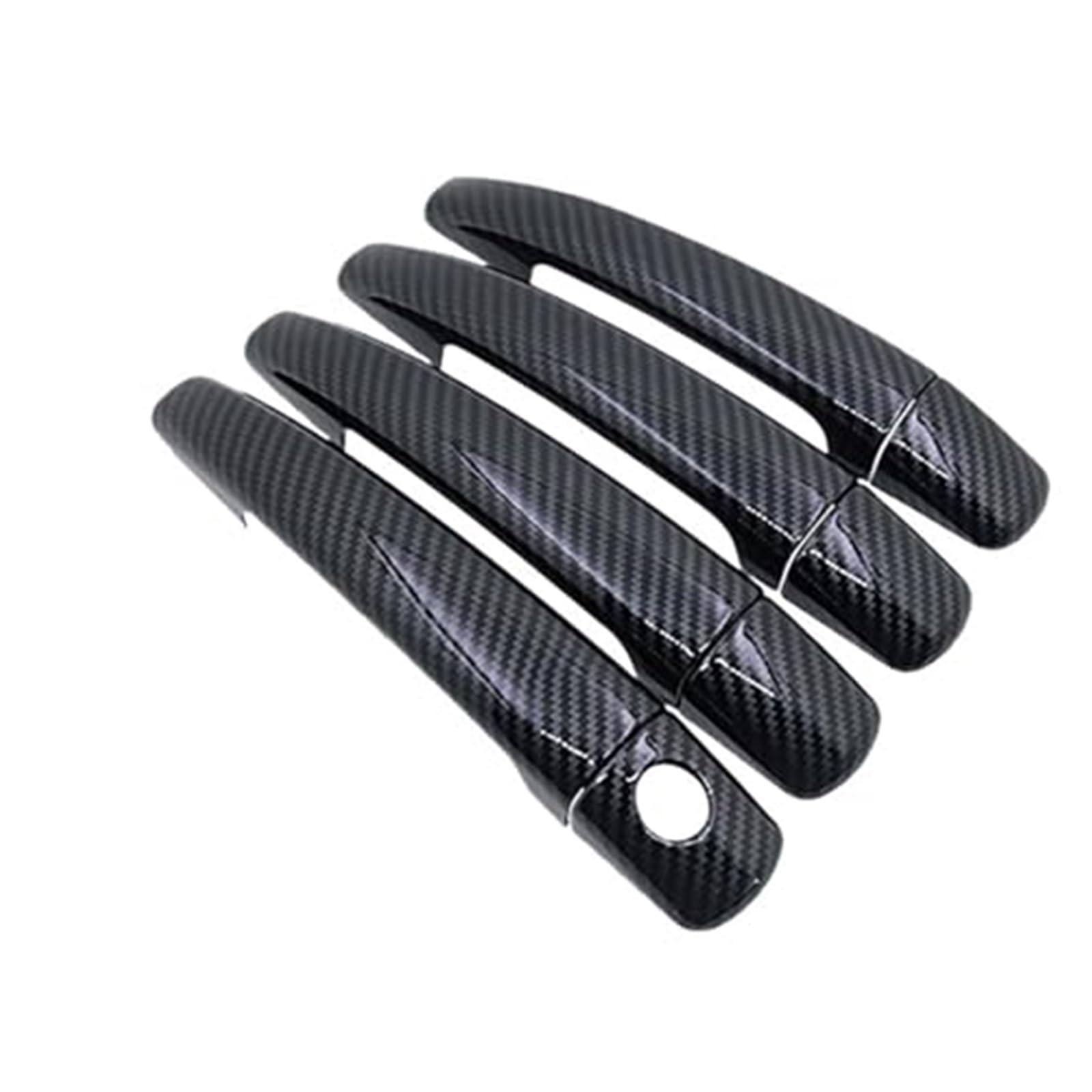 Garniture de couvercle de poignée Partner 2009-2018 autocollant carbone protection portière