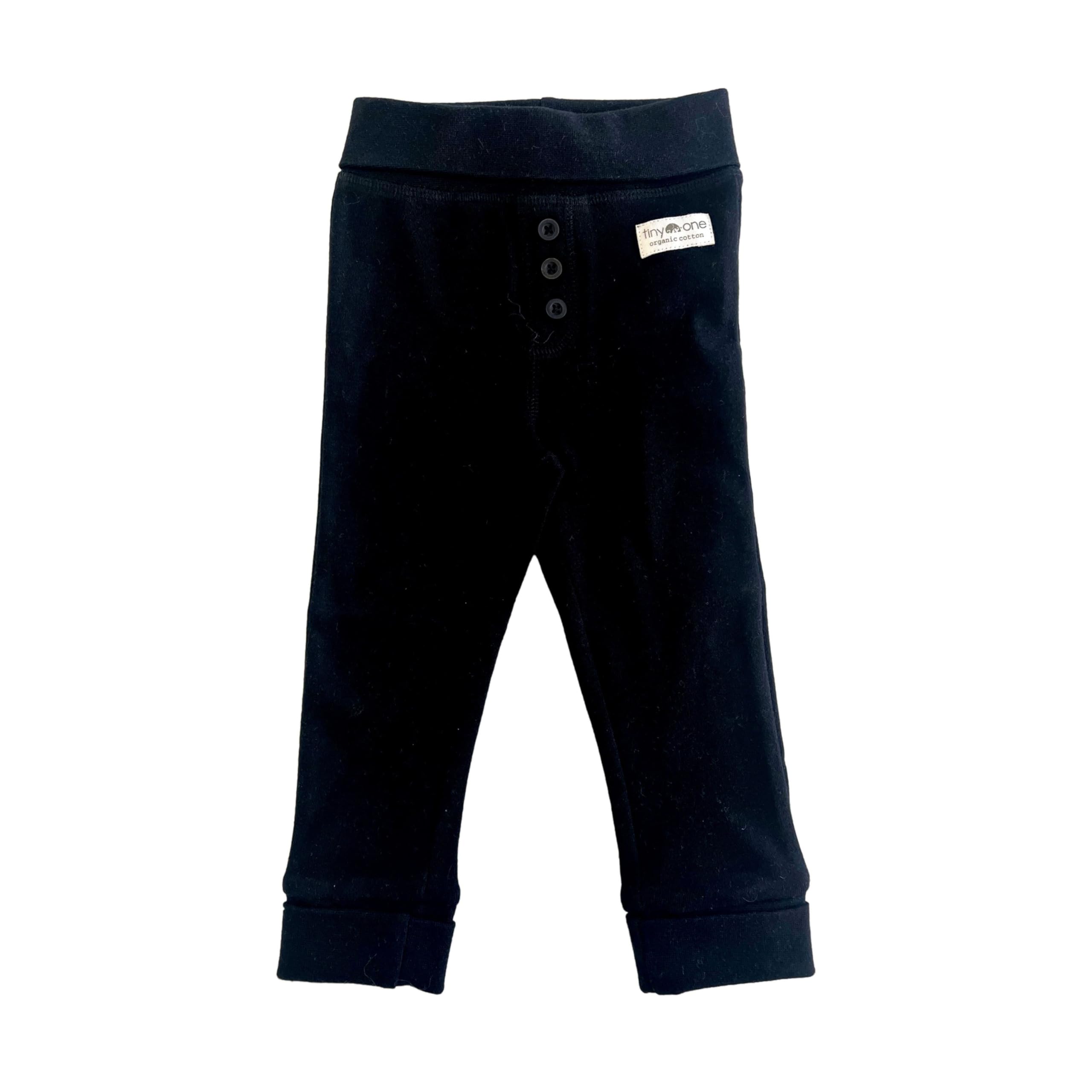 Tiny One Baby Leggings im 2er-Pack | 0-24 Monate | Bio Baumwolle | Langlebige & Bequem Leggings | Dunkelblau/Grau