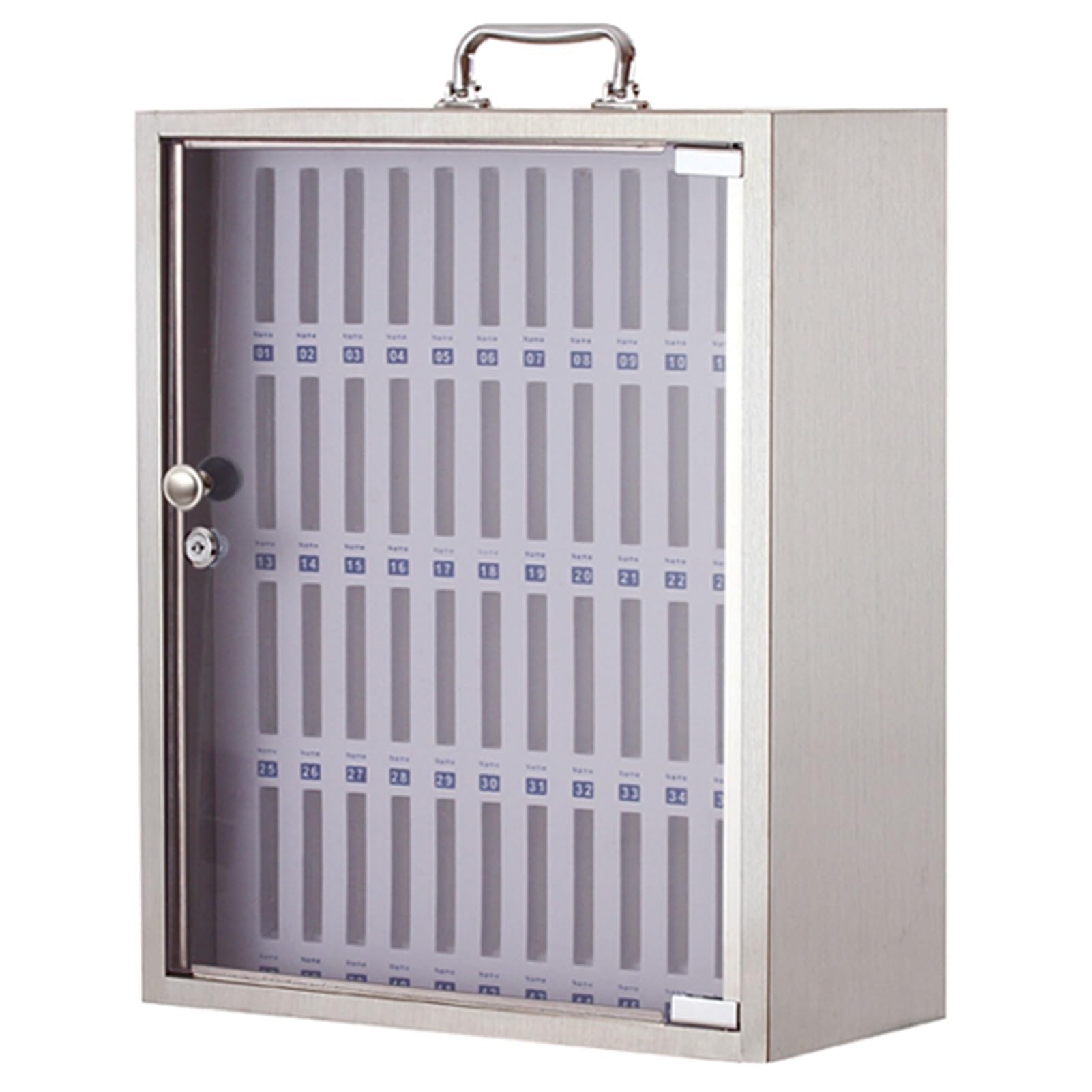 Evita pérdidas con estas taquillas de acero inoxidable para móviles de 36 puertas