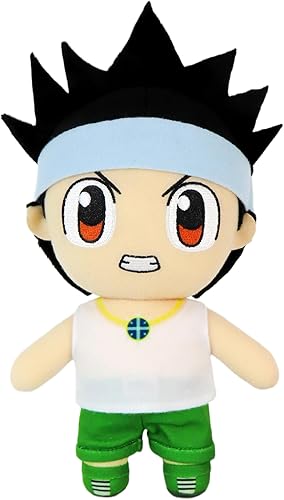 Miniatura 5 de Great Eastern Entertainment Hunter X Hunter - Gon Freecss Change Face Plush de 8 pulgadas de alto