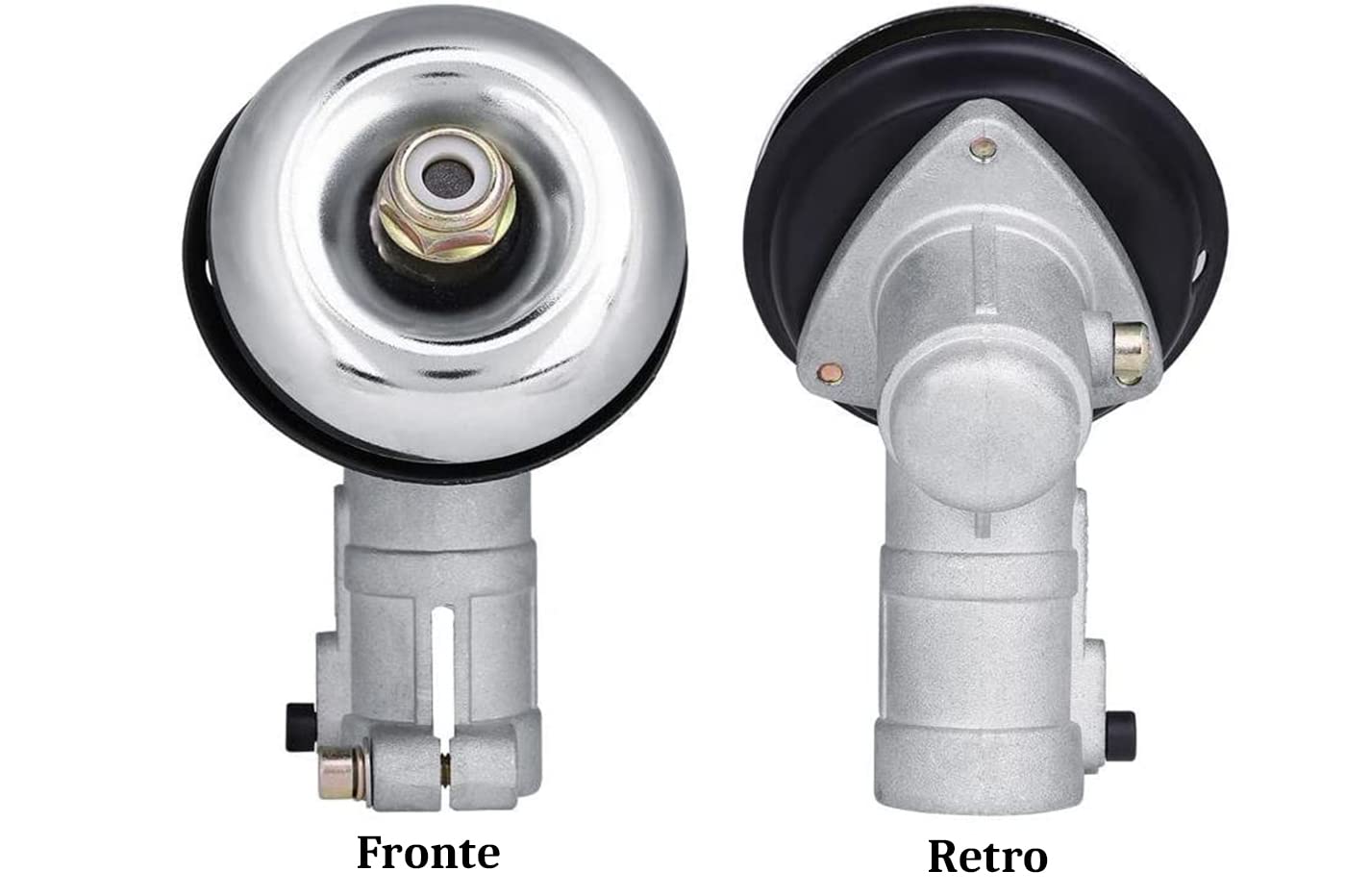 Coppia Conica Decespugliatore 7 Denti 26mm - Per Tosaerba A Stelo Tondo