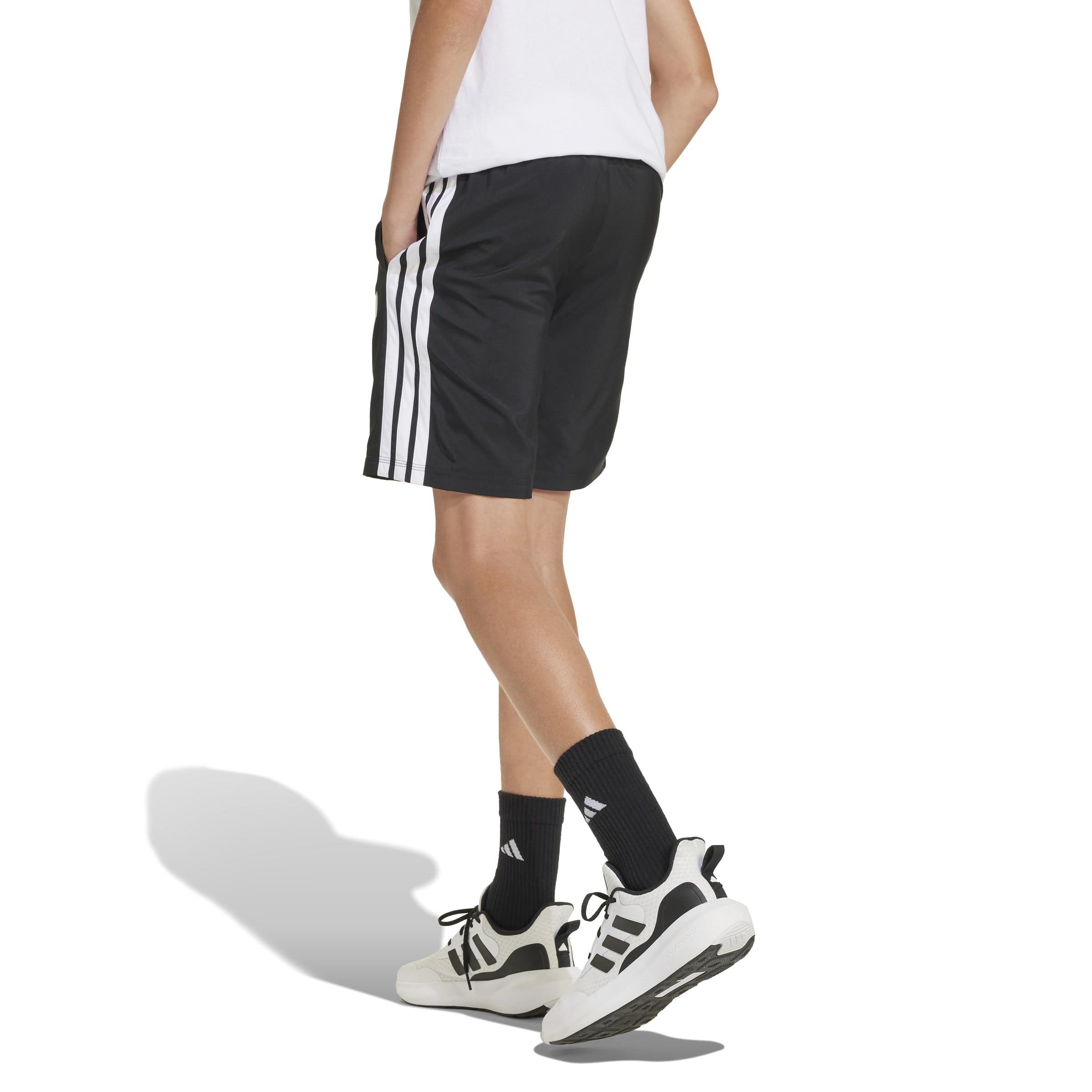 adidas Unisex - Bambini e Ragazzi Essentials Climacool Stripes Shorts